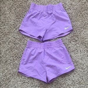 Little Girls Nike Dri-Fit Shorts Bundle - Size 6X